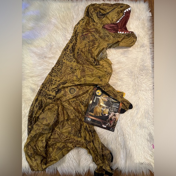 Kids inflatable T. rex costume (B7) - Picture 1 of 3